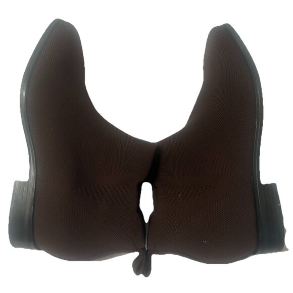 Vivaia Ryan Slip-on Square Toe Ankle Chelsea Boot Choc Brown Womens US7/EU37.5 - Picture 10 of 14